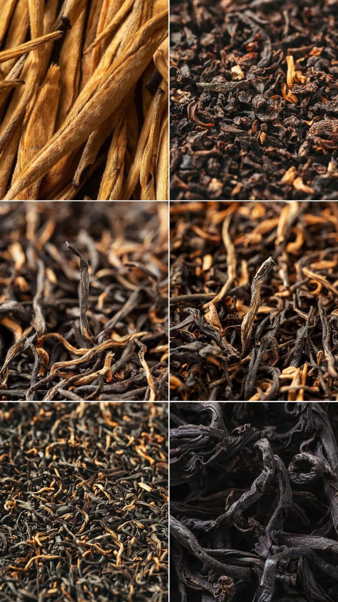 different types of chinese black tea